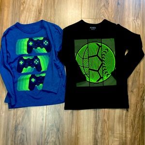 Boys, medium size 7/8 longsleeve T-shirt